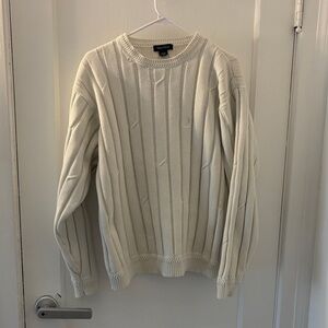 Nautical Cream Knit Sweater